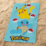 Ensemble cape de bain et drap de plage Pokémon