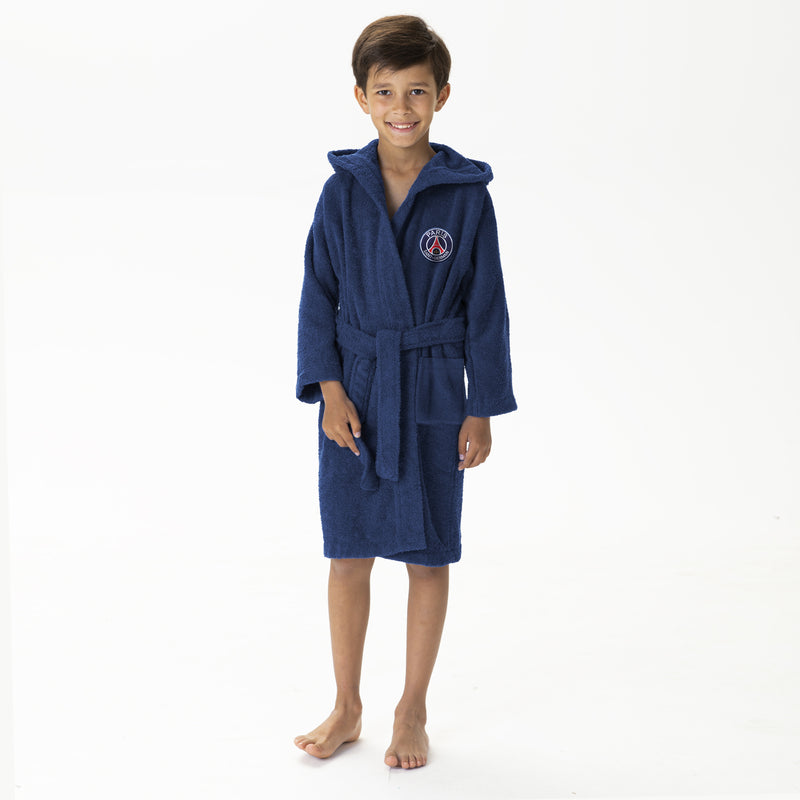 Peignoir enfant PSG Ruban Capuche