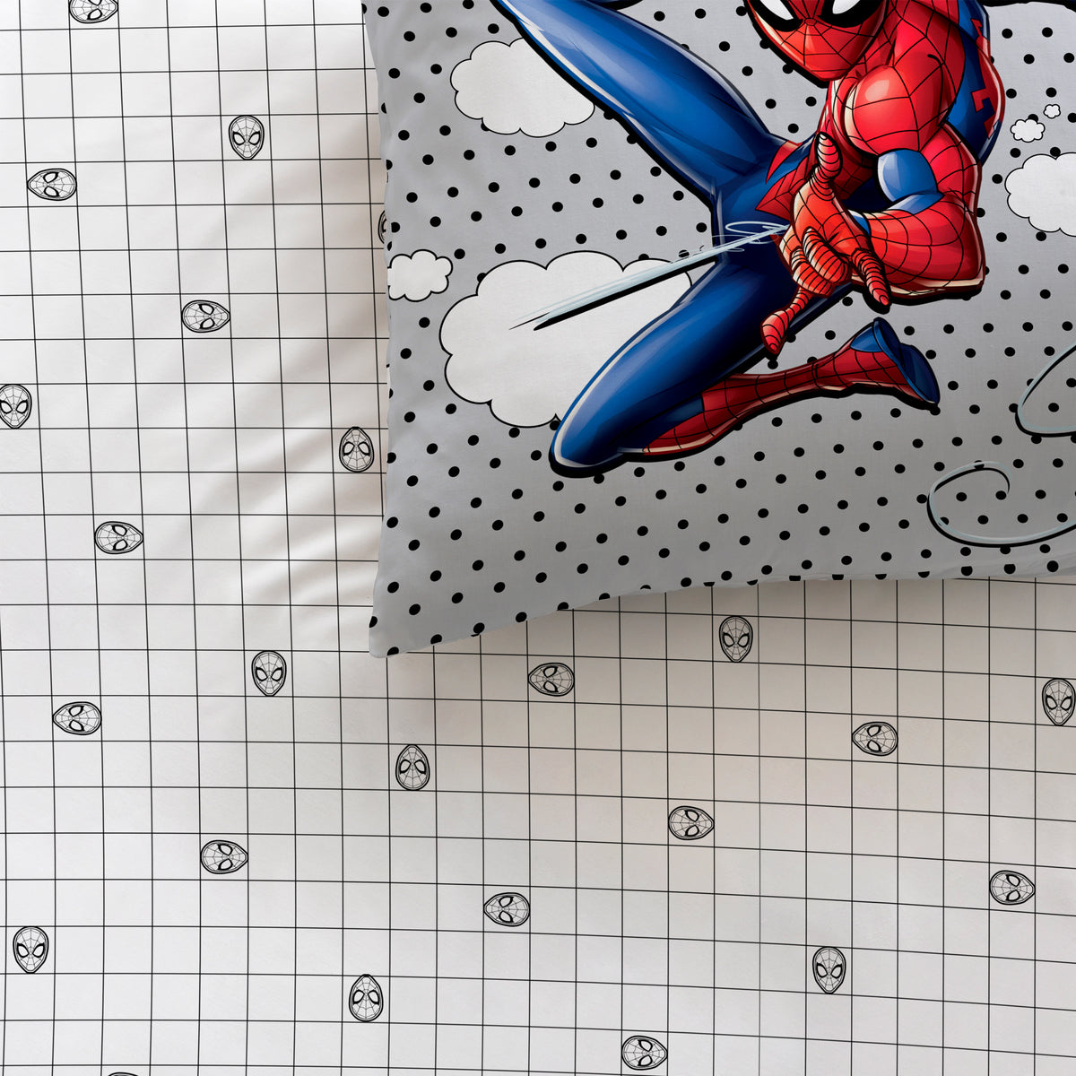Drap-housse Spider-Man – 100% Coton – Occasion – Tailles Et Couleurs Selon Annonce