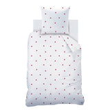 Parure Gaze de coton Coeur