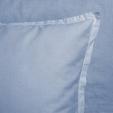 Lot de 2 Taies d'oreiller Coton Lavé Volant