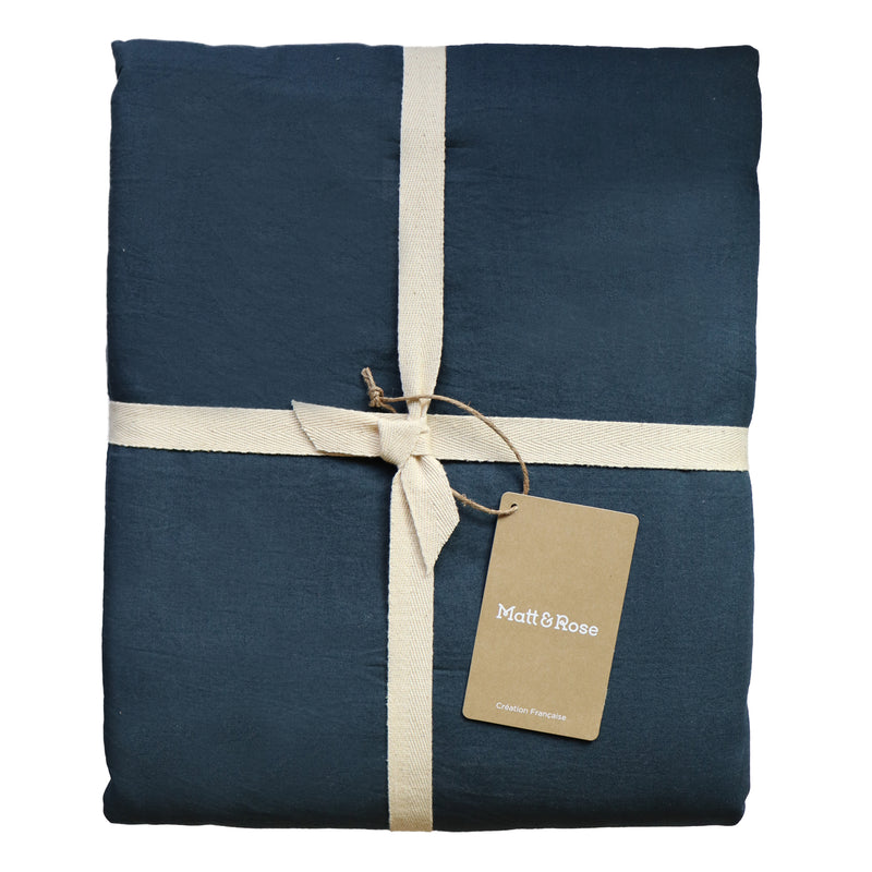Drap housse Coton Lavé