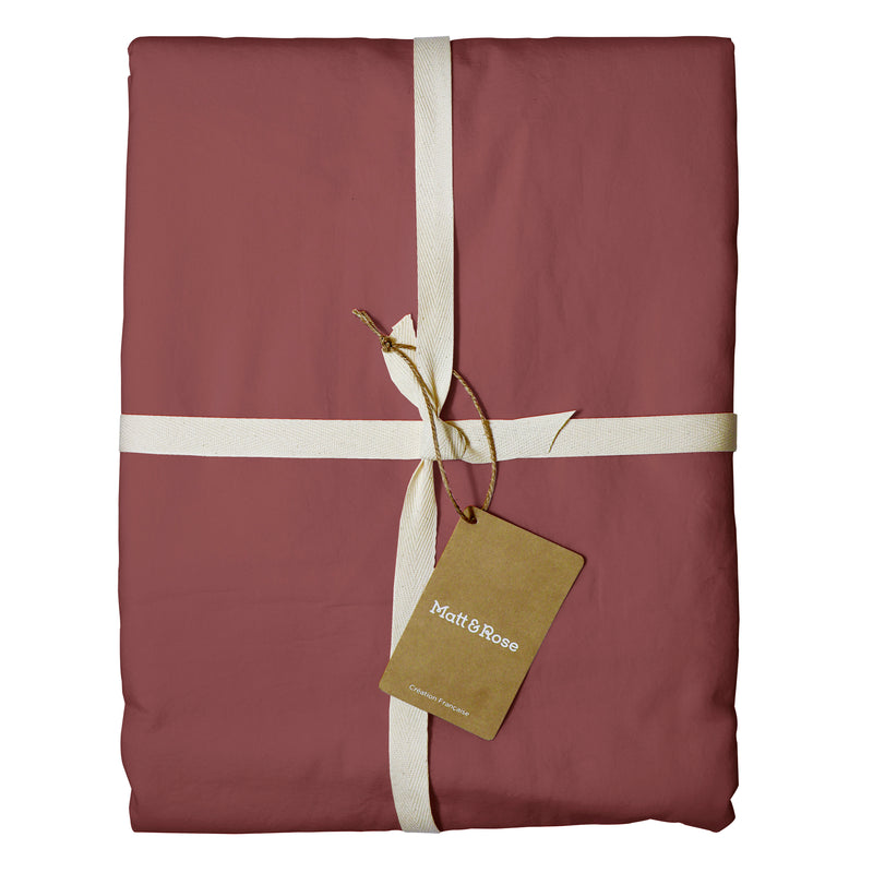 Drap housse Coton Lavé
