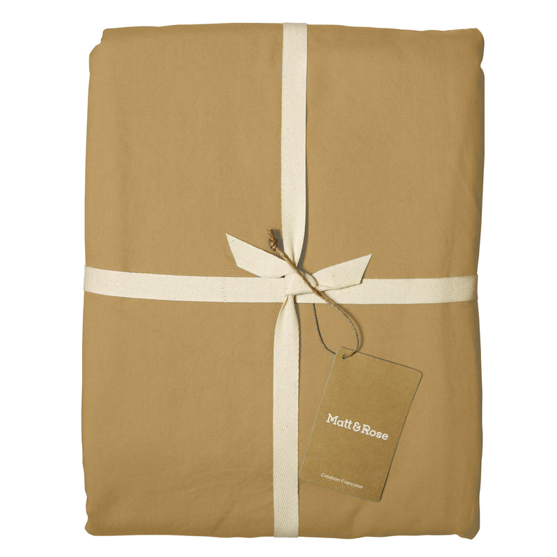 Drap housse Coton Lavé