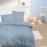 Parure de lit Coton Lavé Taie à Volant