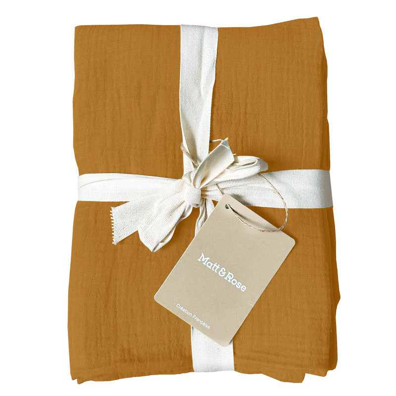 Lot de 2 Taies d'oreiller Gaze de coton