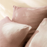 Lot de 2 Taies d'oreiller Gaze de coton