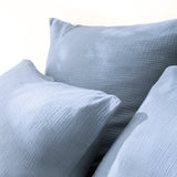 Lot de 2 Taies d'oreiller Gaze de coton