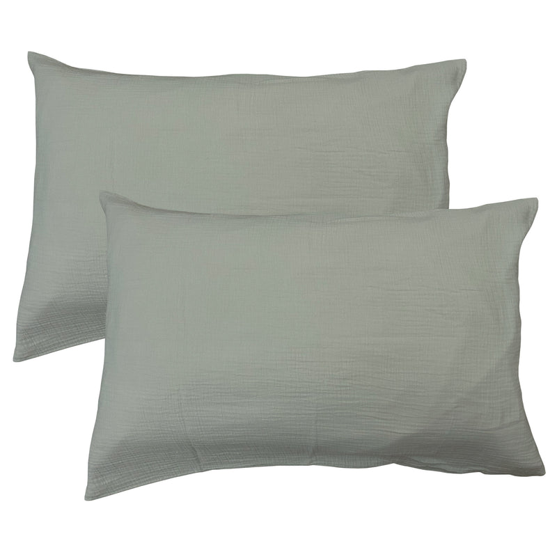 Taies d'oreiller Gaze de coton