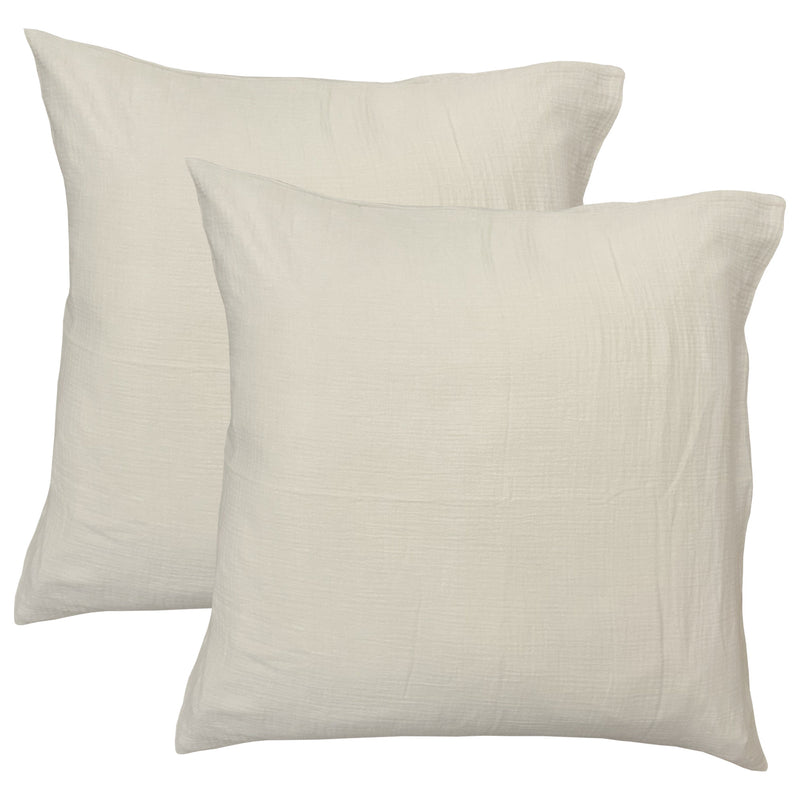 Taies d'oreiller Gaze de coton