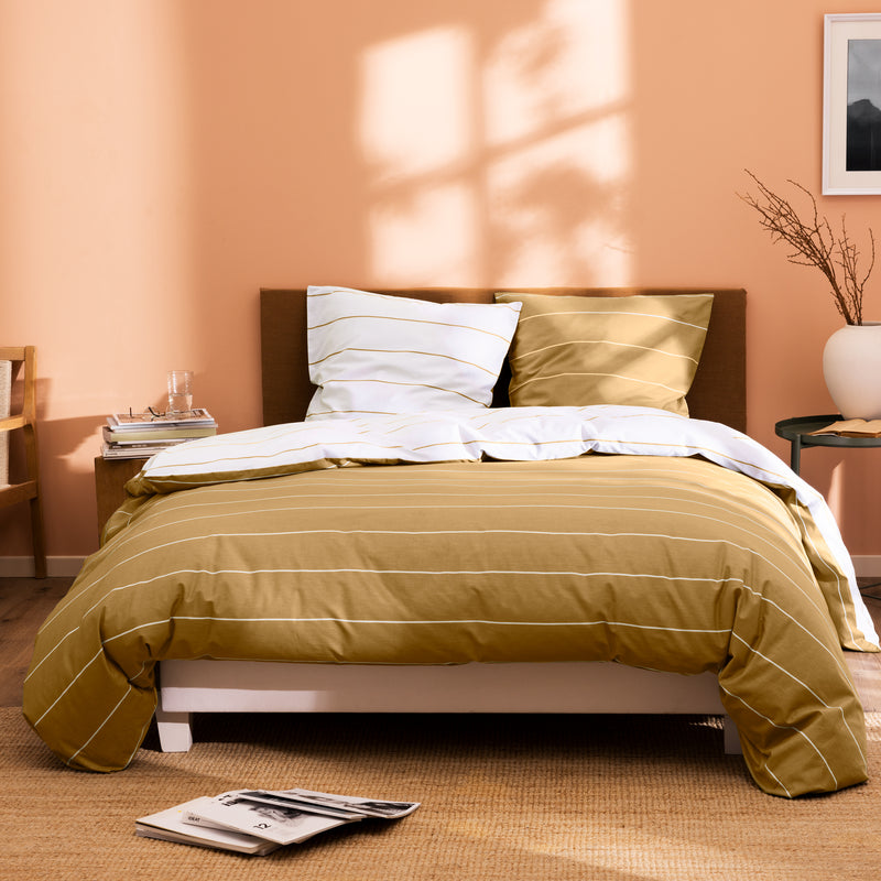 Parure de lit Toffee Stripes