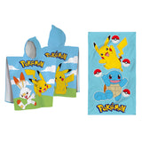 Ensemble cape de bain et drap de plage Pokémon