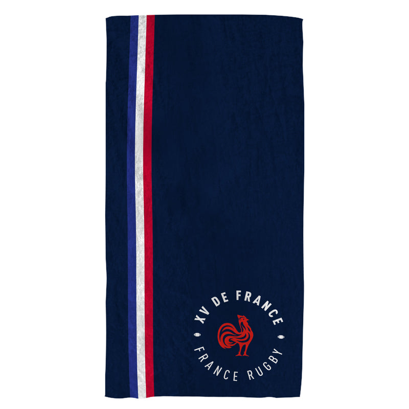 Drap de plage FFR Tricolore