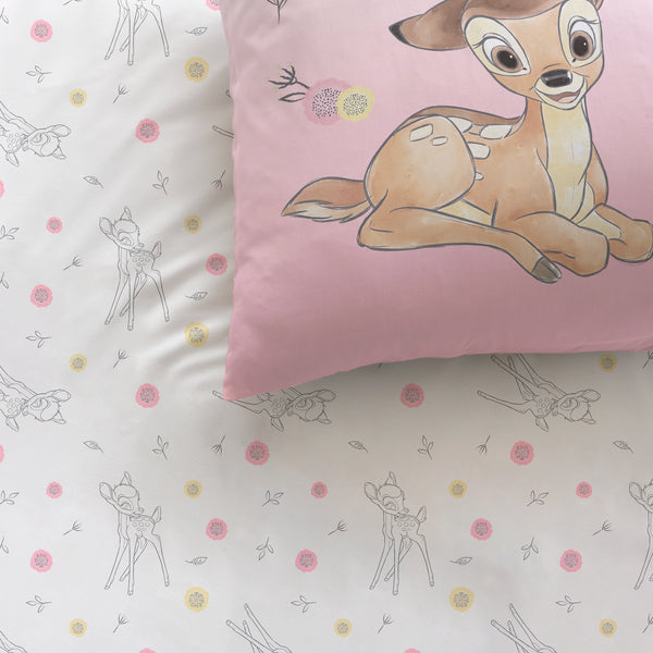 Parure de lit Disney Home Bambi Flowers