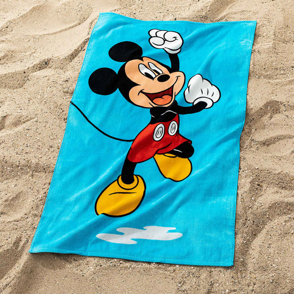 Drap de plage Disney Home Mickey Blue