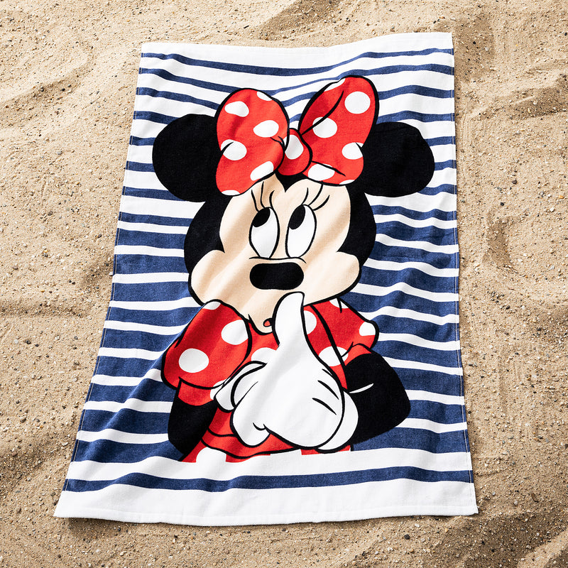 Drap de plage Disney Home Minnie Sail