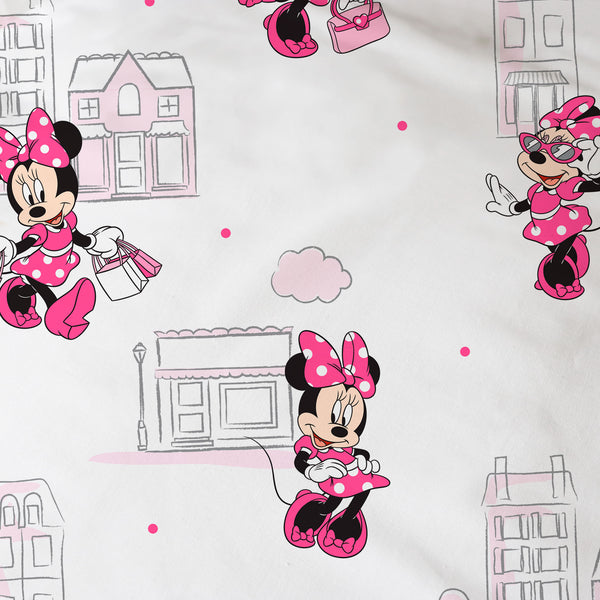 Drap housse Disney Home Minnie Shopping