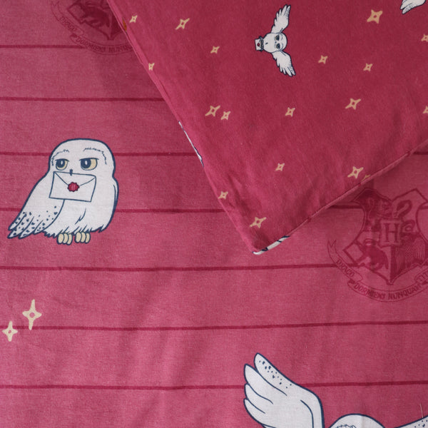 Parure de lit Harry Potter WB Hedwige