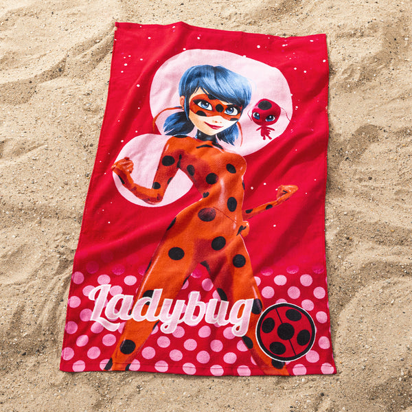 Drap de plage Miraculous Ladybug Supergirl