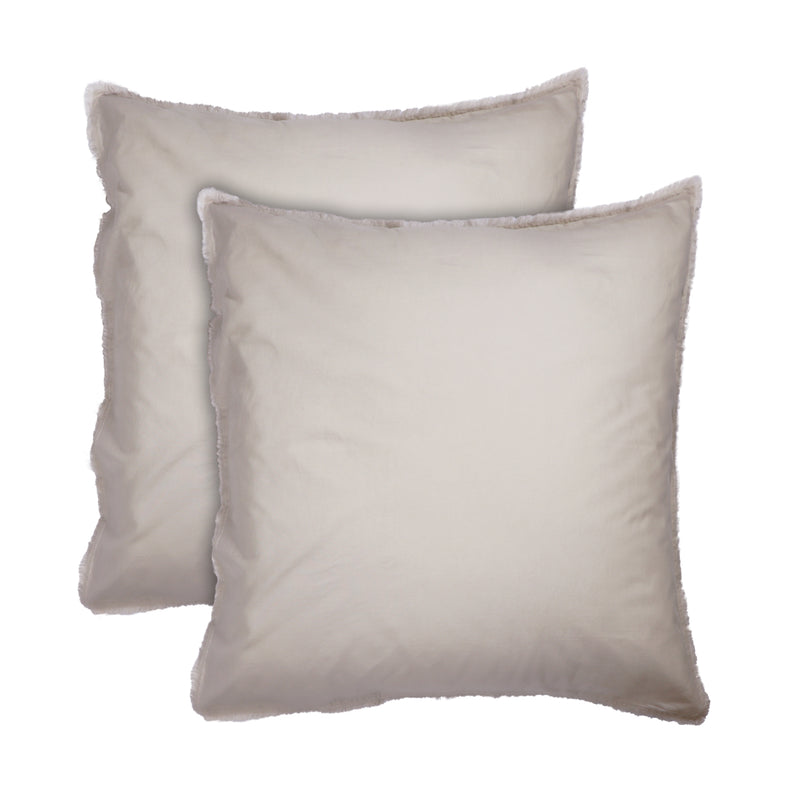 Taies d'oreiller Coton Lavé